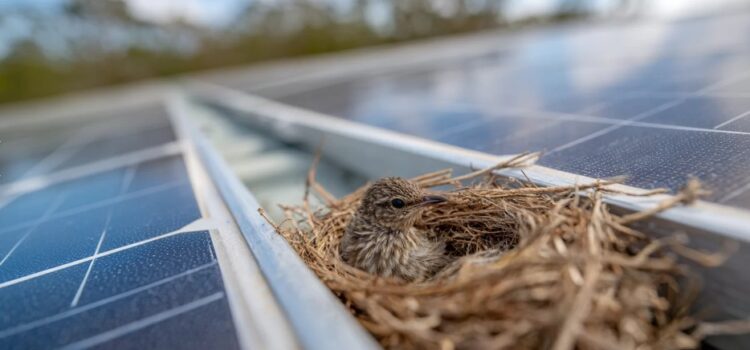 Een Vogelnest Onder Zonnepanelen Verwijderen: Hoe Pak Je Dat Aan?